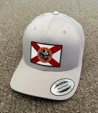 Florida Hat SnapBack Trucker Cap Handcrafted in Florida