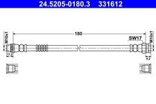 ATE BREMSSCHLAUCH HINTEN INNEN passend für CITROËN C4 GRAND OPEL GRANDLAND PEUGE