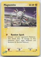 Magnemite 62/97 Common Dragon Pokemon Reverse Holo MP