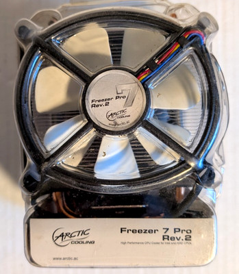 Arctic Freezer 7 Pro Rev 2 CPU Coo1er & Fan Compatible w/ Intel & AMD Sockets