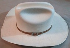 Bailey  Ivory 7X Shantung Straw Cowboy Hat 