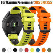 22mm Silicone Watchband For Garmin Forerunner 965 945 935 745 Venu Watch Strap