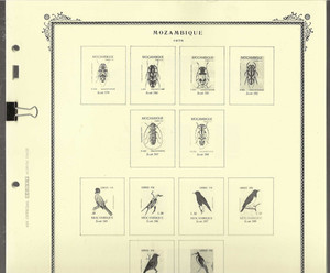 Scott Specialty pages for MOZAMBIQUE...1978 to 1982...26 pages