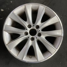 Bmw Machined Silver 535i Gt 650i M6 760i Oem Wheel 18 2010-2019 Original 71586