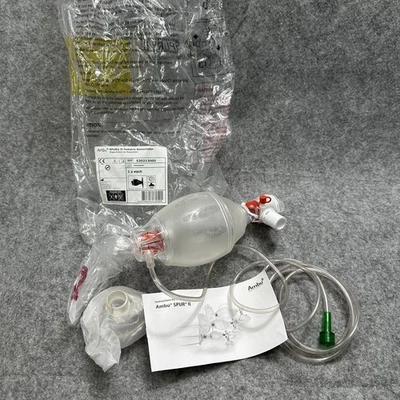 AMBU Bag SPUR II Pediatric Resuscitator Toddler Nasal / Oral Mask