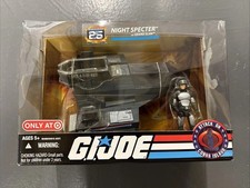 New GI Joe 25th Anniversary Night Specter w  Grand Slam Target Exclusive SHARK