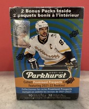 Upper Deck Parkhurst 2021-22 Hockey Blaster Box Ships Fast 🔥🔥🔥