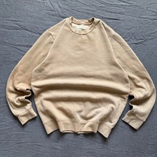 Pacsun Men's Tan and Cream Sweatshirt