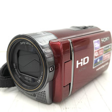 Sony HDR-CX180 Digital HD Video Camera Recorder Red Tested Japan