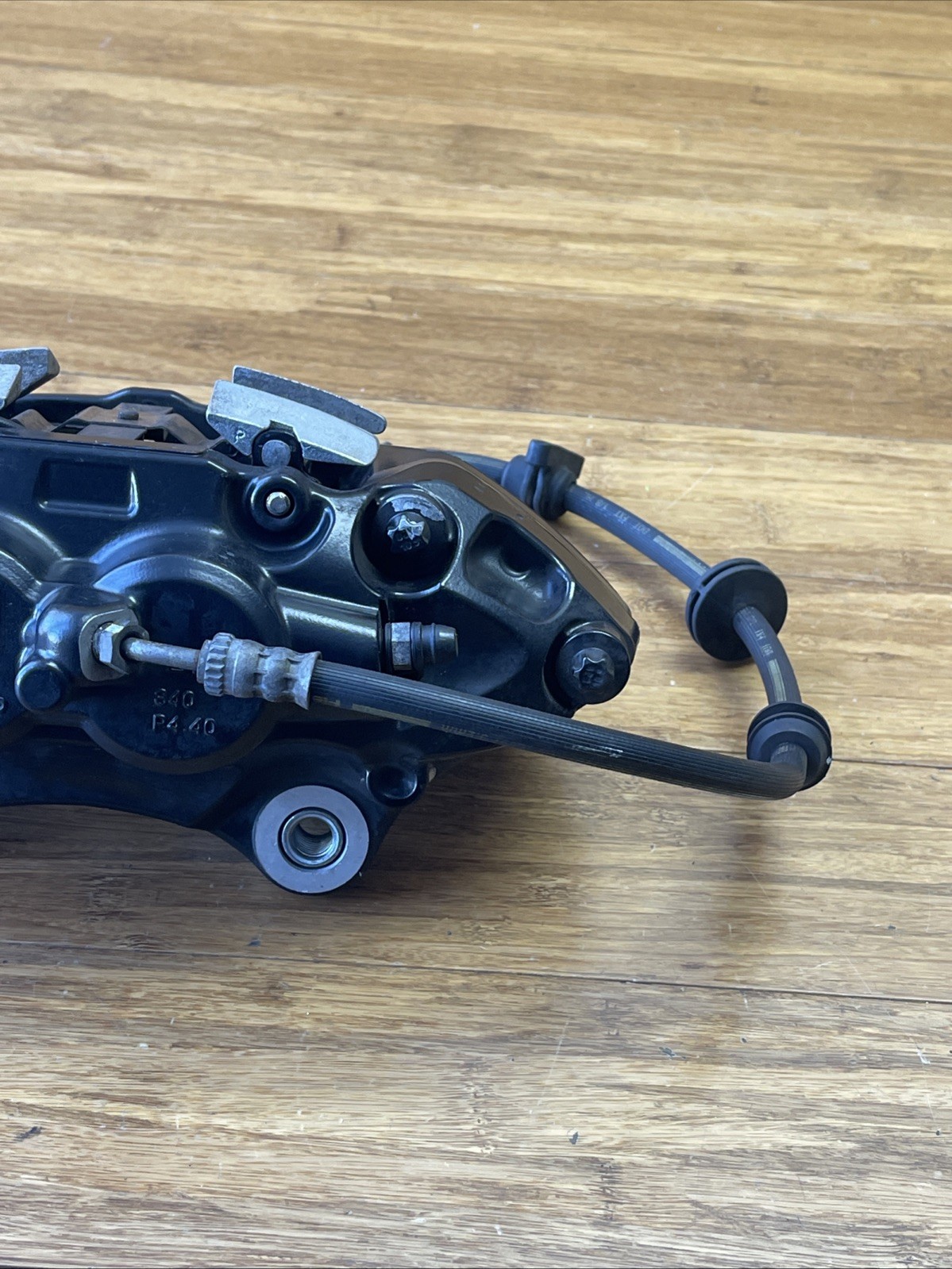 2014-2020 BMW i8 I12 Front Left Brake Caliper Assembly Black 76K Miles OEM