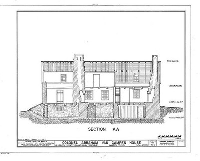 Colonel Abraham Van Campen House,Old Mine Road,Millbrook,Warren County,NJ,15
