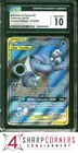 2019 POKEMON SUN & MOON COSMIC ECLIPSE #214 BLASTOISE & PIPLUP GX CGC 10