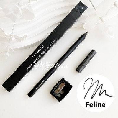 MAC Eye Kohl Pencil Eyeliner - FELINE - Deep Black Smoky (Matte/Pearl) - NIB