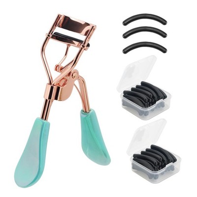 Eyelash Curler for Hooded Eyes,Euramerican,Asian, Jpanese Standard, Green