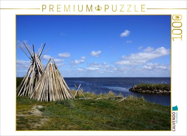 Calvendo Puzzle On RingköBing Fjord | 1000 Pieces, Finished Size 25.2 × 18.9 In-image