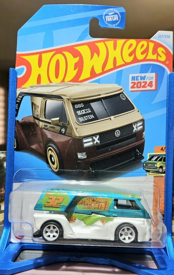 Hot Wheels VW T3 ***Máquina misteriosa personalizada con Spectraflame y RealRiders*** Foto 3 de 3