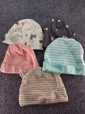 0-3m Beanies New Born 5pack