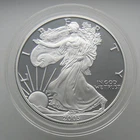 2003-W 1oz Proof American Eagle Silver in Capsule