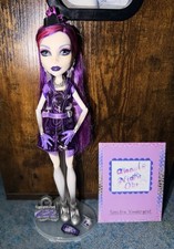 Monster High Spectra Vondergeist Doll Ghouls Night Out 2012 Mattel Complete OOB