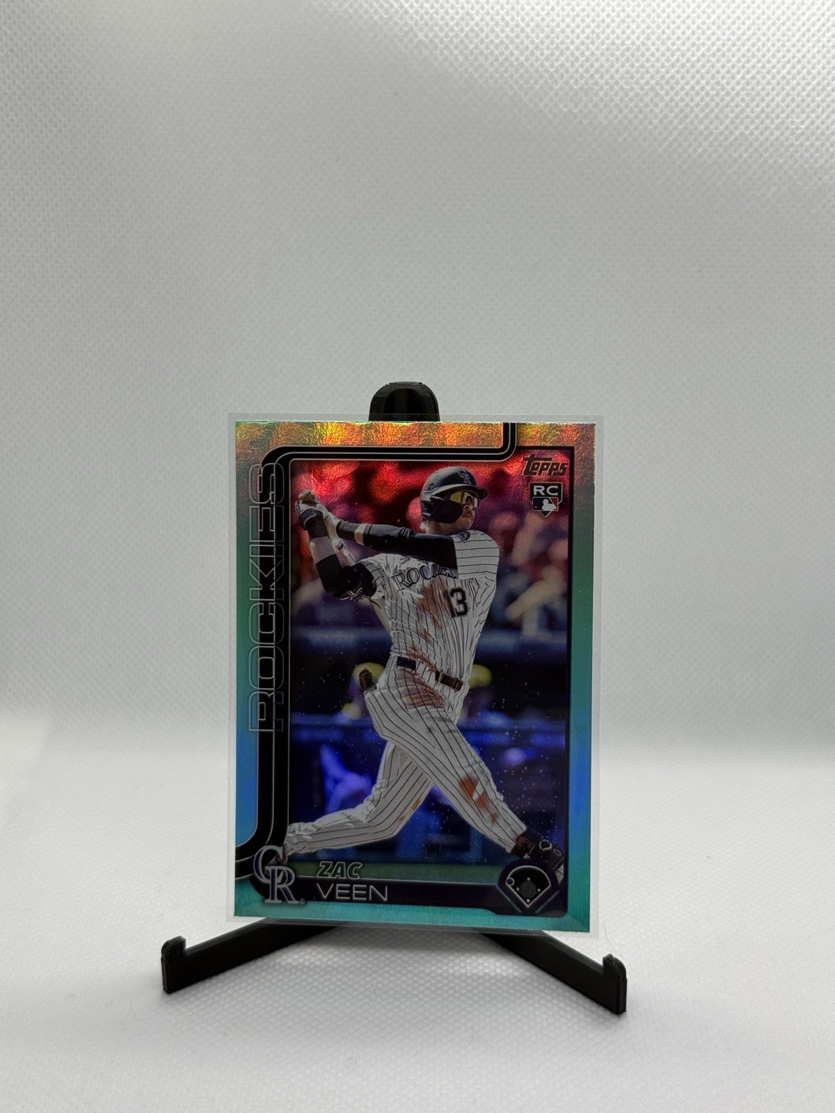2025 Topps Update Series - Zac Veen #US286 Rainbow Foil (RC)