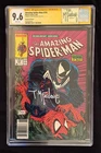 AMAZING SPIDER-MAN #316 CGC 9.6 NEWSSTAND SIGNED BY TODD MCFARLANE 1ST VENOM CVR