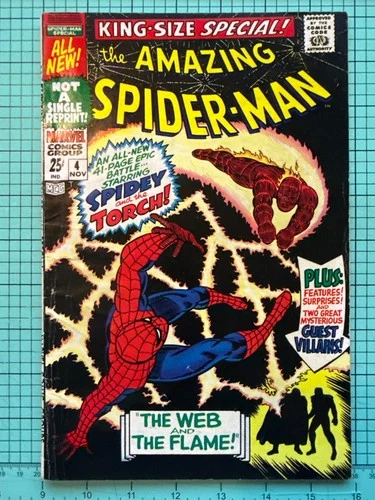Amazing Spider-Man Annual #4 1967 FN-