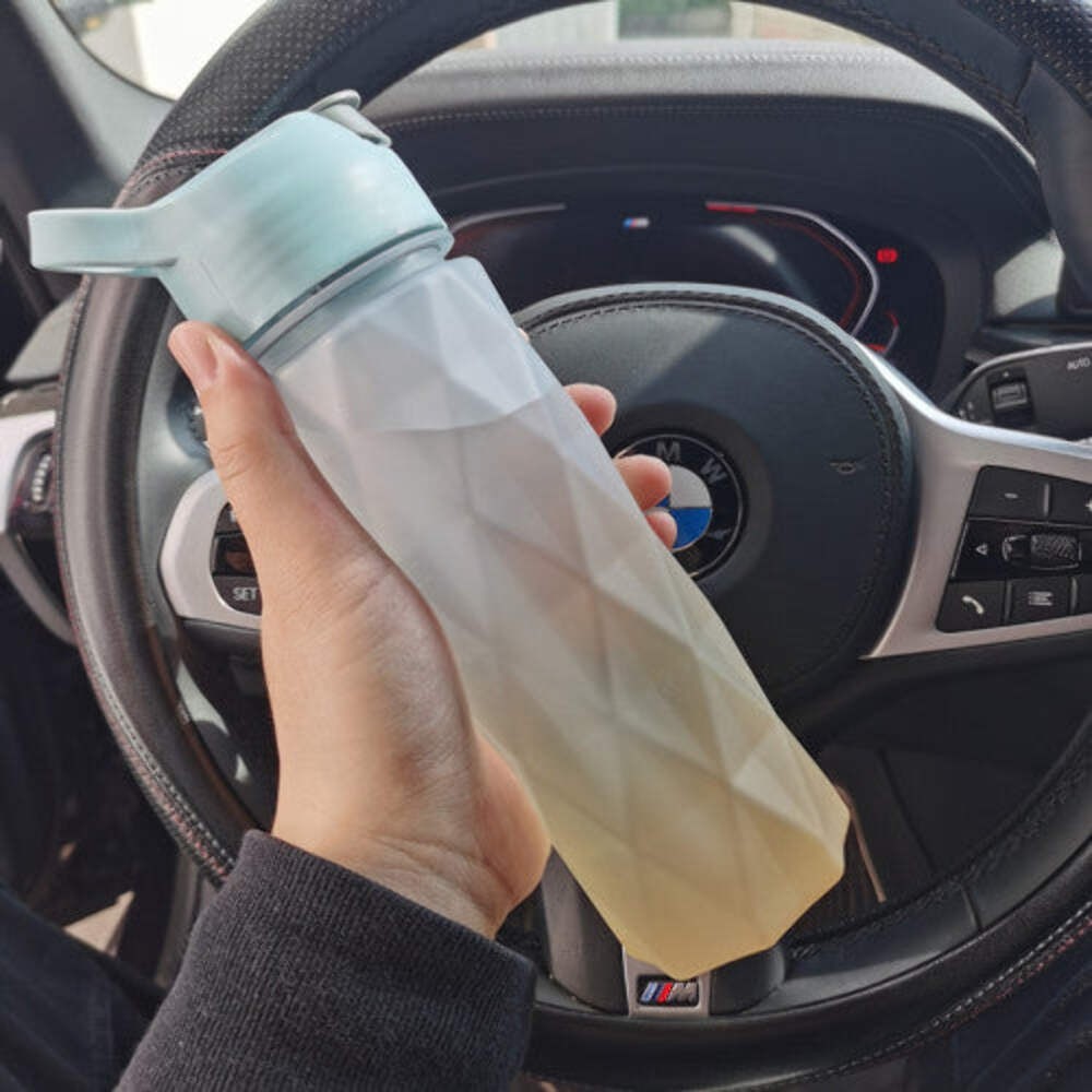 Spray Water Bottle for Girls &ndash; Large Capacity Sports & Tra
