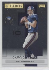 2007 Playoff NFL Playoffs Gold Metalized 66/149 Eli Manning #66 yj7