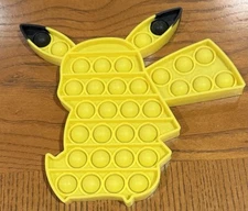 Boxgear Pi-ka-chu Fidget Toy Pop Pop– Pop Fidget Toy for Kids and Adults - 6.5”