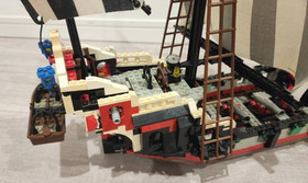LEGO Pirates Skull's Eye Schooner 6286 In 1993 Used