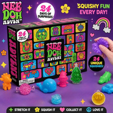Squishy Advent Calendar 24 Days Fidget Toys Christmas Countdown Gift Box