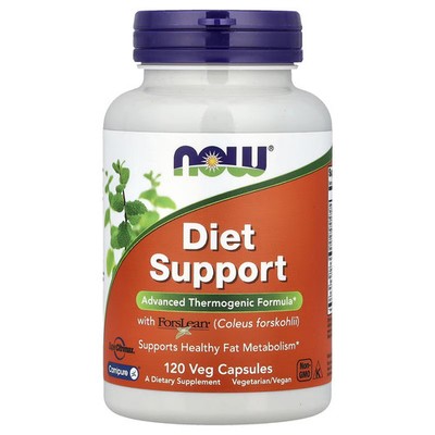 NOW Foods Diet Support 120 Veg 120 Veg Capsules Healthy Snack