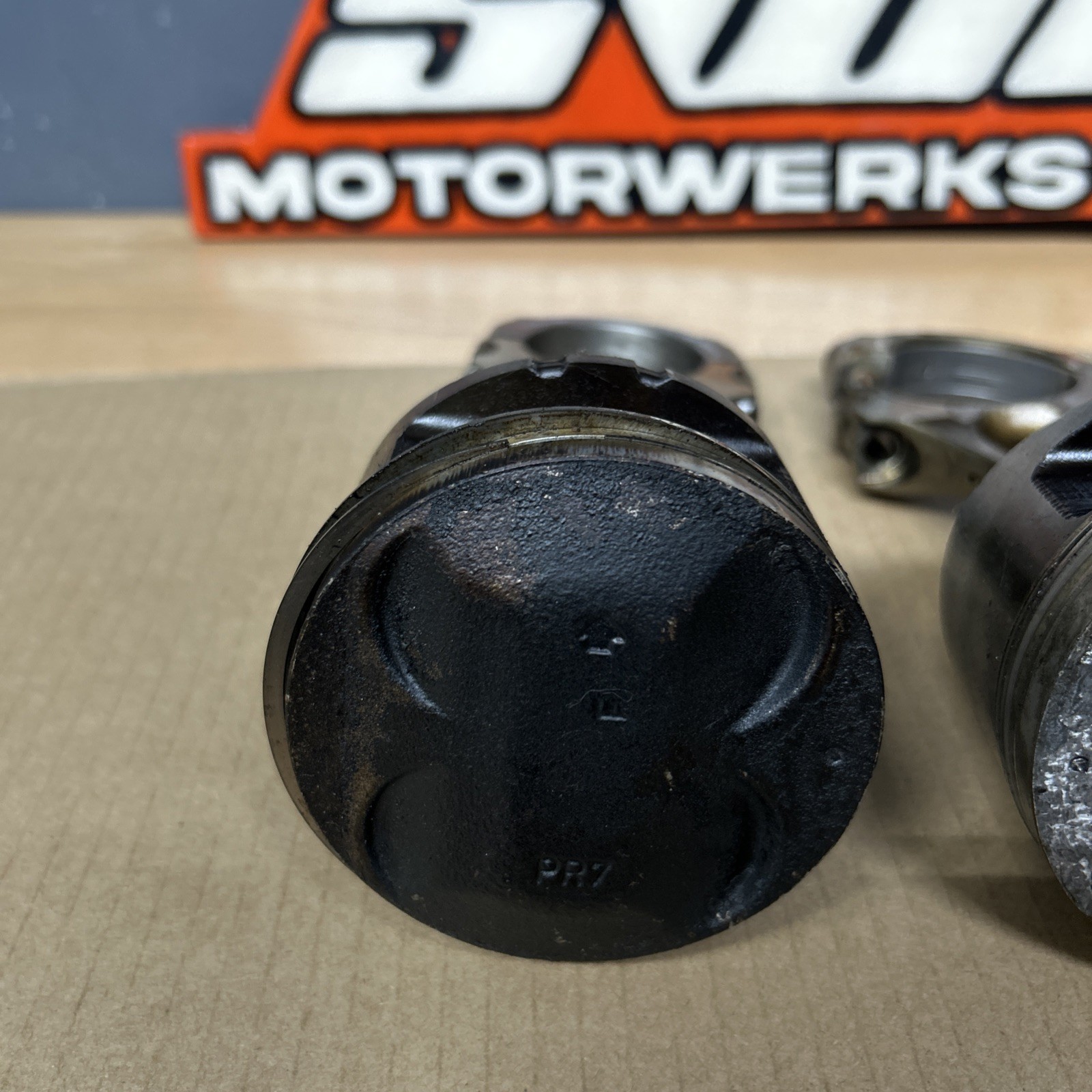 PISTON/ROD L/H USED ACURA NSX C30A 1991-97 13260-PR7-A00 SET OF 3 READ DESC