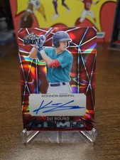 2024 Leaf Metal Konnor Griffin 1st ROUND GEMS AUTOGRAPHED