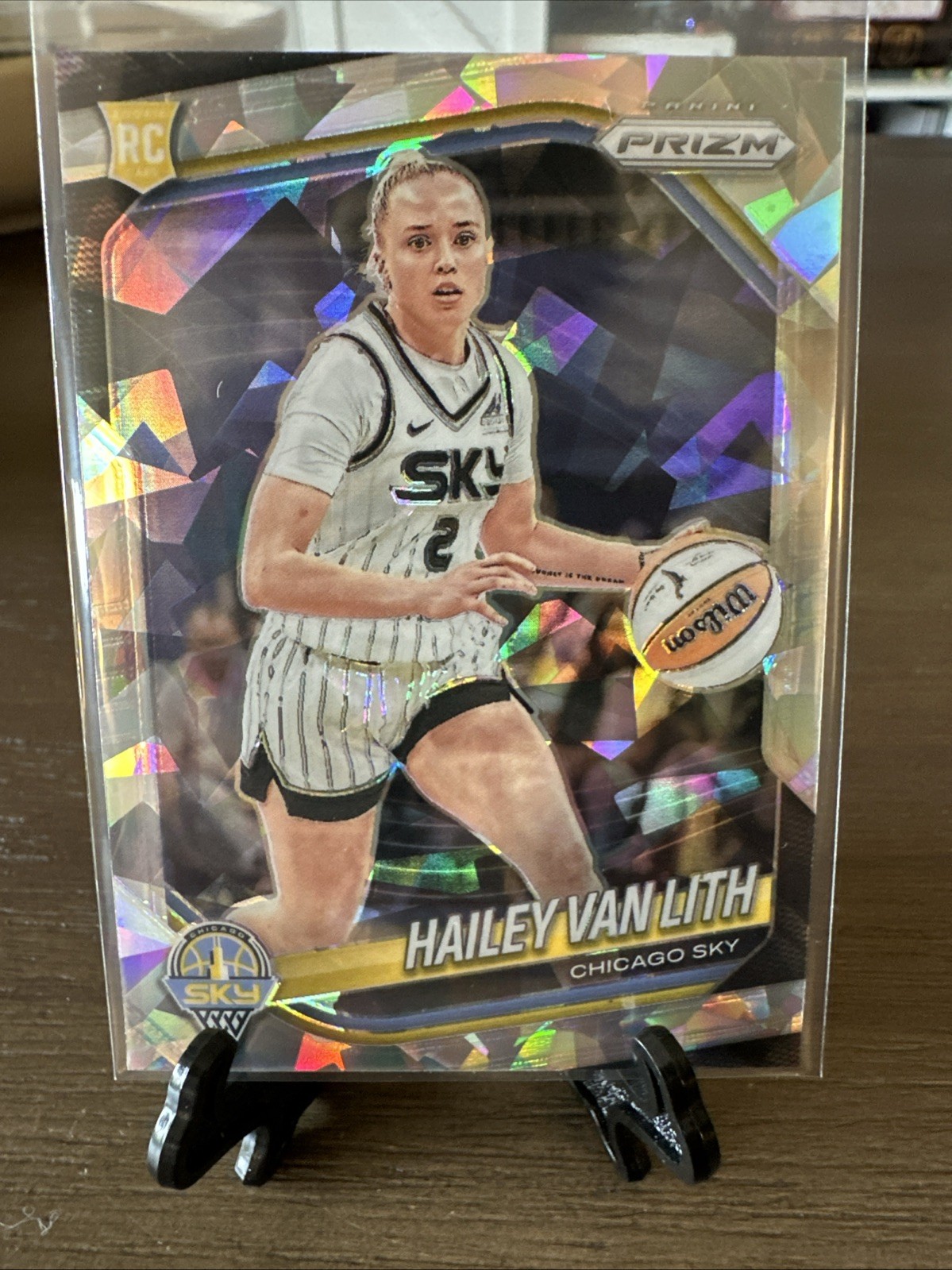 2025 Panini Prizm WNBA - Hailey Van Lith #2 Ice Prizm (RC)