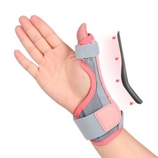Cozyhealth Thumb Brace for Men and Women, CMC Joint Spica Splint Pink