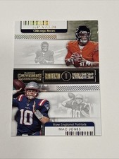 2021 Contenders Justin Fields Mac Jones Round Numbers Gold RC 11/25 #RN-JFI