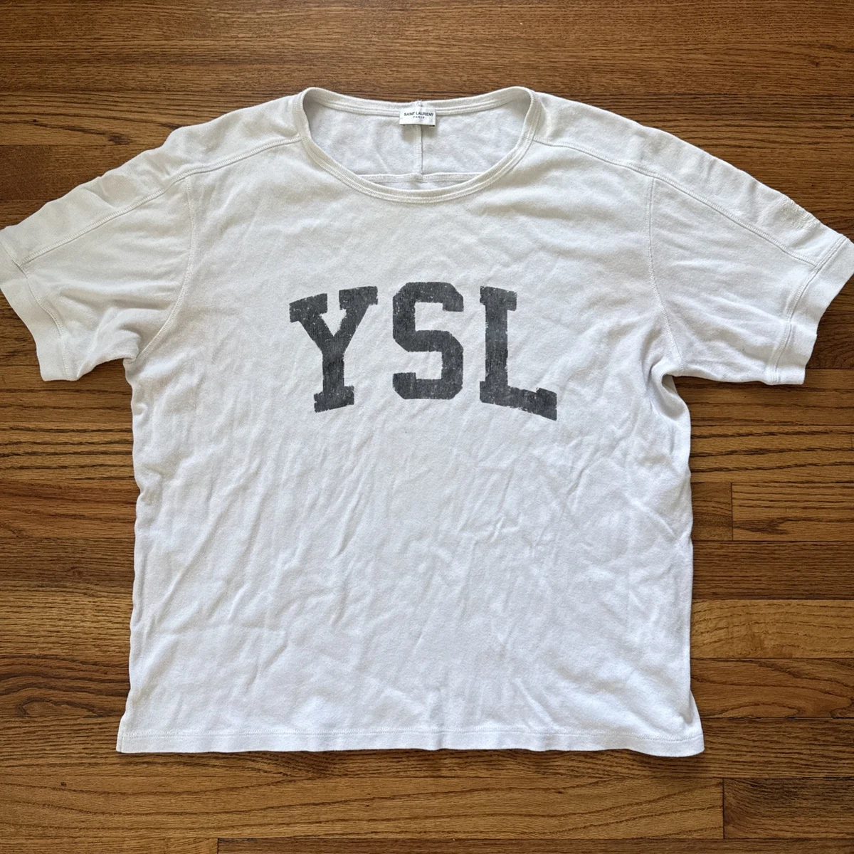 ysl logo t shirt products for sale | eBay