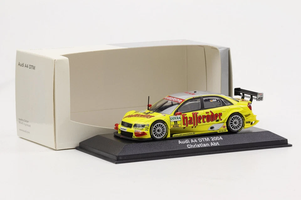 1:43 Minichamps Audi A4 DTM 2004 #11 Christian Abt Hasseröder concessionario - Immagine 3 di 4