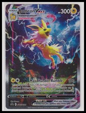 Pokemon SWSH: Sword & Shield Jolteon VMAX Promo Cards #SWSH184