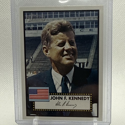 John F. Kennedy #AP35 — 2009 Topps American Heritage Presidents baseball card