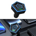 Family Trips Car Charger Car Adapter ABS Shell Material Lightweight Car Charger