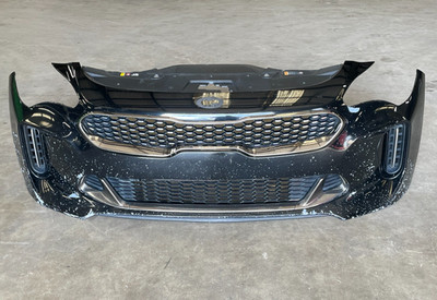 18-21 Kia Stinger GT Front Bumper Cover Panel W/Parking Sensors Grille OEM 1677