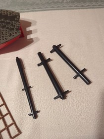 LEGO Pirates Red Beard Runner 6289 Ship Hull Parts MASTS RIGGING 2556 2558 2560