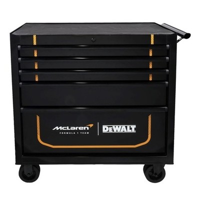 DeWalt Werkzeugwagen mit 5 Schubladen im DEWALT MCLAREN Design 900 mm