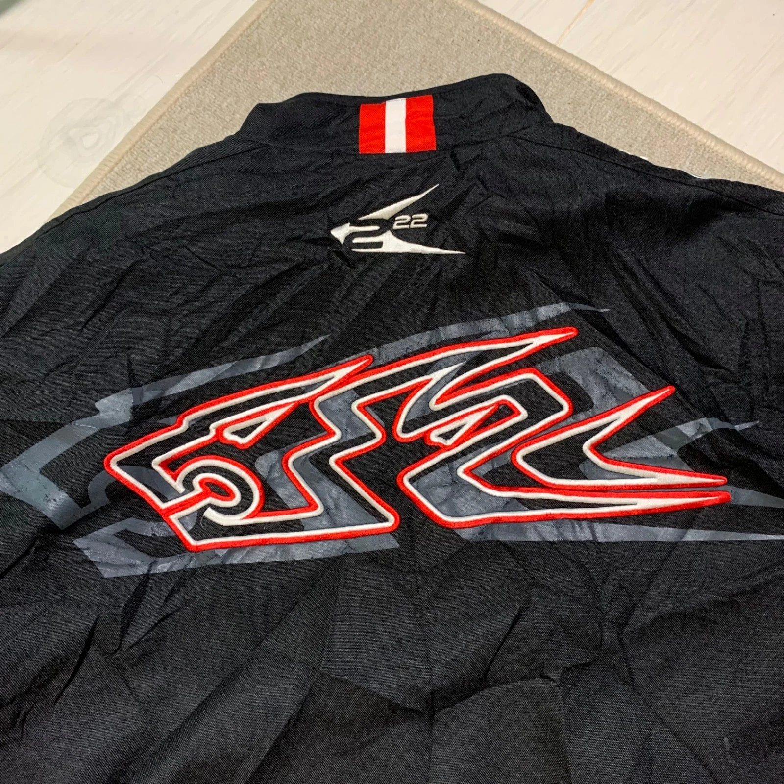 Holden Racing Team HRT Racing Windbreaker Jacket Black Red Sponsor L - product detail image 19