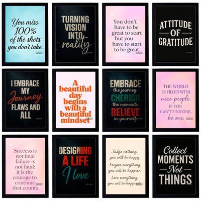 Motivationsposter A3 A4 A5 Inspirierender Wandbilddruck für Zuhause und Büro