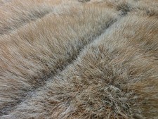 Faux Fur Fabric Grey/brown 3  1/3 Yards X 60"