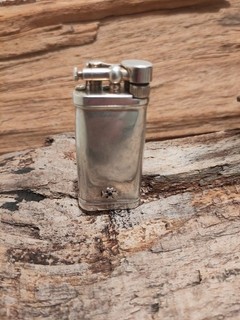 Sillems Corona Old Boy 925 Sterling Silber Tabak Pfeifen Feuerzeug Gebraucht