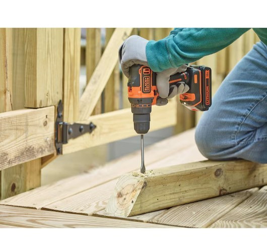Trapano Avvitatore Elettrico senza fili con batteria litio 18V Black Decker foto 4